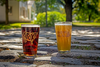 Brewed in Rochester using historic recipes, Fat Ox Ale and Stocking Hill Ale are featured at History on Tap, a craft beer, cider and wine festival in Upstate New York. (Genesee Country Village and Museum photo)