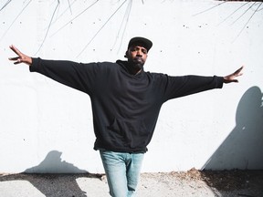 Juno-winning rapper Shad comes home to London for a show at Rum Runners Friday. He's on tour supporting his album TAO.'' (Justin Broadbent photo)