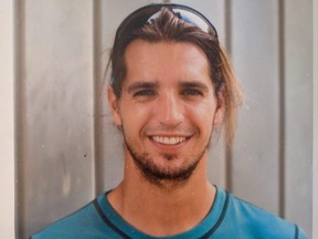 The London police officer who fatally shot Justin Bourassa, 29, in a Richmond Row alley on Oct. 28, 2021, was cleared of wrongdoing by the Special Investigations Unit this week. (Photo supplied by Bourassa family)