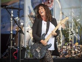 Canadian rocker Alanis Morissette makes her first stop in London Wednesday, marking the 25th anniversary of her smash album, Jagged Little Pill, to kick off the five-day Start.ca Rocks the Park festival in Harris Park. (The Associated Press file)