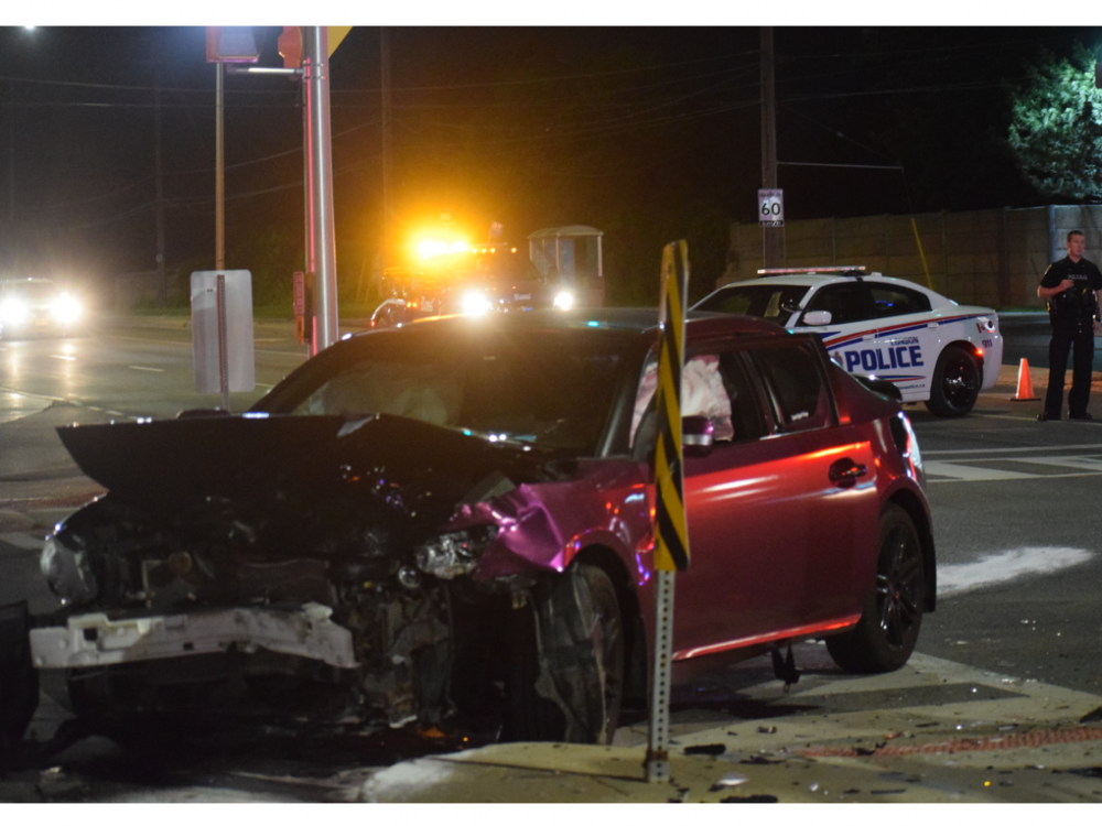 Several People Taken To Hospital After Late-night Three-vehicle Crash ...