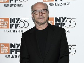 Director Paul Haggis attends the world premiere of Spielberg during the New York Film Festival in New York, Oct. 5, 2017.