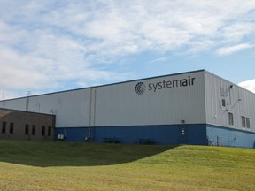 Systemair's manufacturing plant in Tillsonburg. (Facebook)