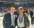 Belmont native Brian Willsie, left, and London native Craig Billington are a key part of the Colorado Avalanche management team that guided the Avalanche to victory in the Stanley Cup Final against the Tampa Bay Lightning. (Submitted photo)