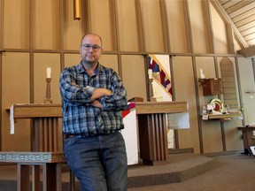 Rev. Canon Kevin George, of west London's St. Aidan's Anglican Church, is  welcoming a dozen homeless Londoners who have moved to the Oakridge neighbourhood as part of Ark Aid Street Mission's home stabilization program. (Jonathan Juha/The London Free Press)