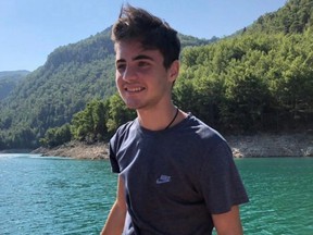 Mykyta Ivanchuk, 18,  is a gifted Ukrainian scholar who is currently in Poland waiting to come to Canada to study at Lambton College. (Submitted photo)