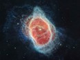An observation of a planetary nebula from the MIRI instrument in the mid-infrared from NASA's James Webb Space Telescope, a revolutionary apparatus designed to peer through the cosmos to the dawn of the universe and released July 12, 2022.