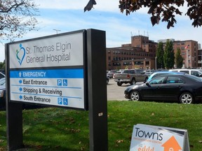 St. Thomas Elgin General Hospital (Free Press file photo)