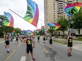 The Southern Ontario Twirling Association was a big hit in the London Pride Parade on Sunday July 24, 2022.