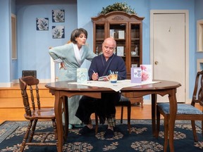 The world premiere of Murray Furrow's comedy, Our House, starring Viviana Zarrillo as Rose and William Vickers as Brian, is on at Port Stanley Festival Theatre until July 30.