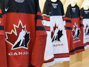 Team Canada hockey jerseys