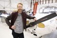 The Amazing Race Canada host Jon Montgomery was at Fanshawe College's Aviation Centre last April to film an episode that will be aired Tuesday at 9 p.m. on CTV.