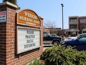 Vision Nursing Home in Sarnia. (File)
