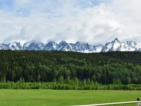 Seven Sisters is one of the popular mountain vistas along the Trans-Canada Highway between Smithers and Terrace, B.C. (WAYNE NEWTON/Postmedia Network)