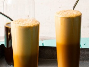 Porter cold brew slushy cocktail is a novel way to incorporate a dark beer into a warm weather treat. (The Beer Store photo)