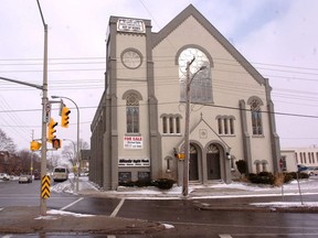 The Redeemed Christian Church Of God Grace Assembly at 360 Adelaide Street North, formerly the Ambassador Baptist Church. (File)