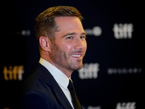 Cast member Luke Macfarlane attends the world premiere of Bros at the Toronto International Film Festival (TIFF) in Toronto on Sept. 9, 2022. (REUTERS/Mark Blinch)