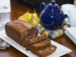 Chocolate pear loaf (Derek Ruttan/The London Free Press)