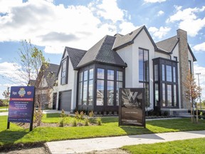 The Dream Lottery home at 1 Sycamore Rd. in Talbotville is one of three top grand prize options in the fundraiser for London's hospitals that launched Thursday. Photograph taken on Thursday, Sept. 29, 2022. (Derek Ruttan/The London Free Press)