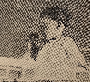 Verna Woods was the first patient at the then-new War Memorial Children's Hospital of Western Ontario when it opened on Oct. 29, 1922. Supplied