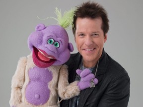 Ventriloquist Jeff Dunham with one of his characters, Peanut. (File photo)