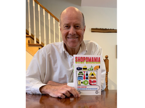 Former Free Press editor-in-chief Paul Berton said the pandemic gave him an opportunity to write a book on shopping he had been thinking about for decades. His book Shopomania: Our Obsession with Possession is being released Oct. 15.(Supplied/Paul Berton)