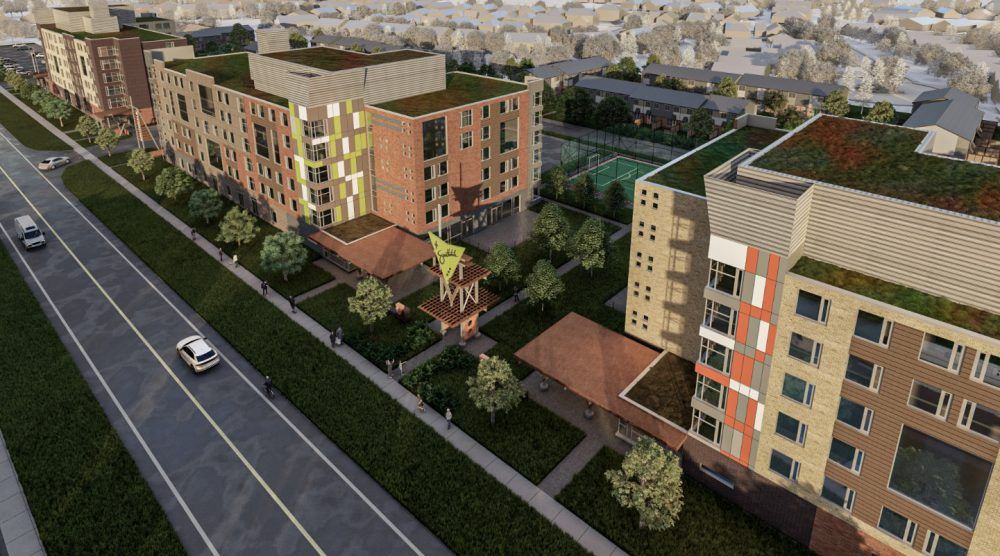 Social housing milestone Plans for city's first build in 50 years