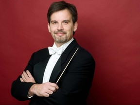 Scott Harrison will conduct Saturday's London Symphonia concert, A Question of Balance: From Mozart to Stravinsky. (Supplied photo)