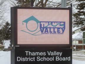 Thames Valley District School Board in London. (Mike Hensen/The London Free Press)