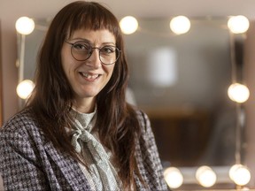 Elle Bernardo, photographed Wednesday, Nov. 2, 2022, is a co-founder of CDN Film Agency in London that already has about 200 clients.  (Mike Hensen/The London Free Press)