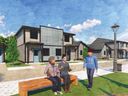 An artist rendering shows a 40-unit affordable housing development proposed by YWCA St. Thomas-Elgin for 21 Kains St. in St. Thomas.  (YWCA St. Thomas-Elgin photo)