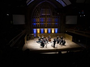 London Symphonia played a program titled A Question of Balance: From Mozart to Stravinsky at Metropolitan United Church in London on Saturday November 19, 2022. (Derek Ruttan/The London Free Press)