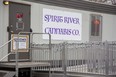 Spirit River Cannabis at 72 Wellington St. in London is operating without a licence from the Alcohol and Gaming Commission of Ontario, but says it is following the rules of the North Shore Anishinabek Cannabis Association for Indigenous retailers. (Derek Ruttan/The London Free Press)