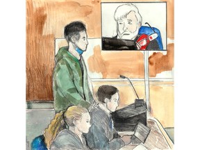 Chanrith Yin pleaded guilty to fraud over $5,000 in a London courtroom on Friday Dec. 16, 2022.
(Charles Vincent/The London Free Press)