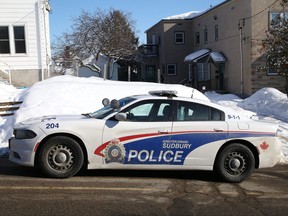 A Greater Sudbury Police cruiser is shown in a Postmedia file photo