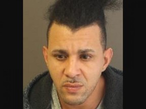 Marouane Zatouf, 33, of London is wanted by police. (London police handout photo)