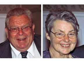 The bodies of Donald Cameron, 82, and his wife Lillian Cameron, 83, were found outside their Thamesville-area home Dec. 24 during a severe winter storm. Police say their deaths were weather related. (Obituary photos)
