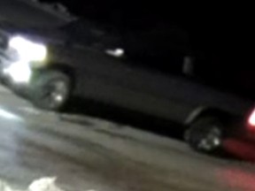 Oxford OPP released this photo of a pickup truck believed to have been involved in two cases of gunshots fired at homes on March 6 and 11. (OPP supplied photo)