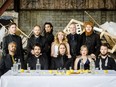 Toronto’s Lemon Bucket Orkestra performs Friday at Wolf Performance Hall with special guest Emily Jean Flack.