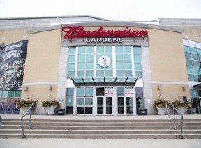 Budweiser Gardens in London. Photo taken March 12, 2020.  (Derek Ruttan/The London Free Press)