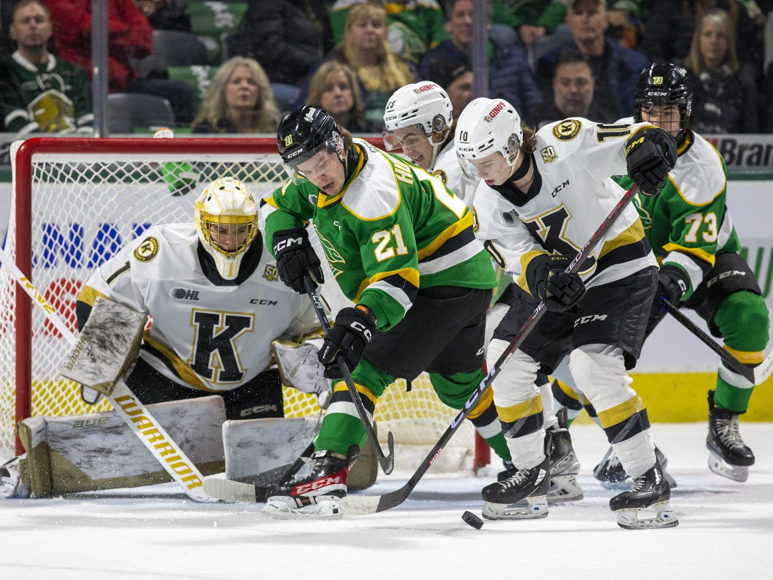 London Knights return home, score in bunches to keep No. 1 seed