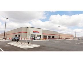 Costco is opening a new store with a gas bar at 3140 Dingman Dr. in south London on Wednesday. The store is near the company's former store on Wellington Road South. Photograph taken on Tuesday, March 28, 2023. (Mike Hensen/The London Free Press)