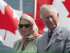 Then-Prince Charles and Camilla Parker-Bowles visiting Canada in 2017. As a new monarch is crowned in Britain, is it time for Canada to have a head of state who is Canadian? (THE CANADIAN PRESS/Adrian Wyld)