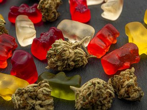 Cannabis edibles, medical marijuana, CBD infused gummies and edible pot (Getty Images)