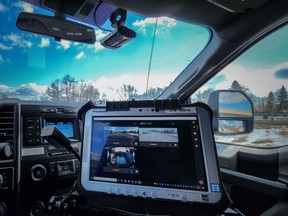 The OPP has outfitted all of its patrol vehicles in the west region, an area that encompasses Southwestern Ontario, with automated licence plate recognition devices and in-vehicle cameras as part of a province-wide push by the government to modernize frontline policing.  (OPP photo)