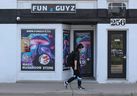 Fun Guyz, a chain of magic mushroom dispensaries with locations across Ontario, opened a store in London at 256 Richmond St. on May 12, 2023. (Dale Carruthers/ The London Free Press)