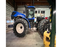 Police are investigating the theft of this blue tractor from a Norfolk County farm field. (OPP photo)