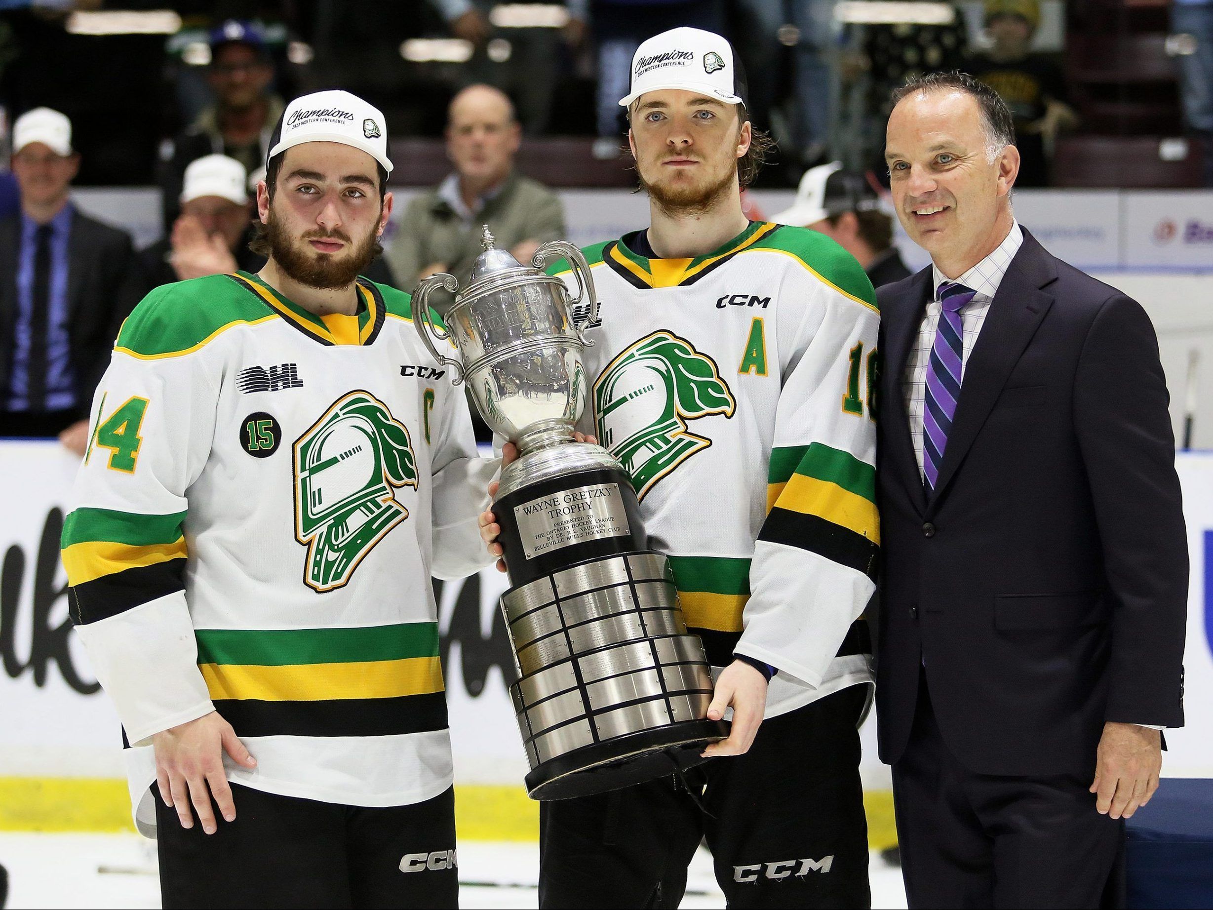 Grit, timely goals send London Knights to first OHL final since