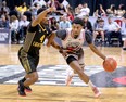 London Lightning and Windsor Express teams in action