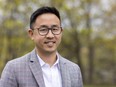 Andrew Park, an emergency room doctor and London native, begins his one-year term as president of the Ontario Medical Association on Thursday. Photograph taken on Tuesday, May 2, 2023. (Mike Hensen/The London Free Press)